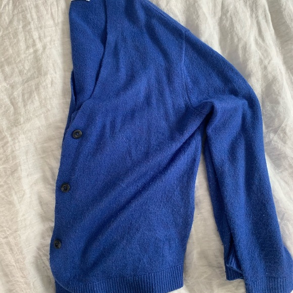 Super soft royal blue cardigan - Picture 3 of 4
